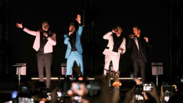 Gelap-gelapan, Konser “The Wild Dreams Tour” Westlife di Prambanan Berlangsung Intimate