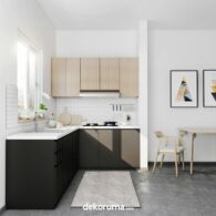 Mau Buat Dapur Hitam Putih di Hunian? Intip 5 Inspirasinya yang Anti Monoton!