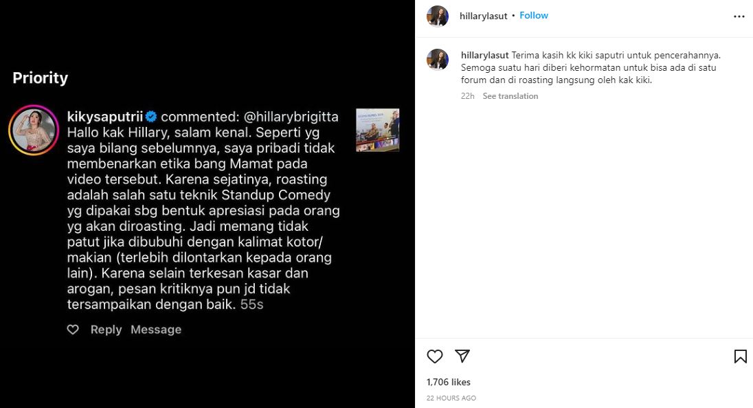 Kiky Saputri Mamat Alkatiri