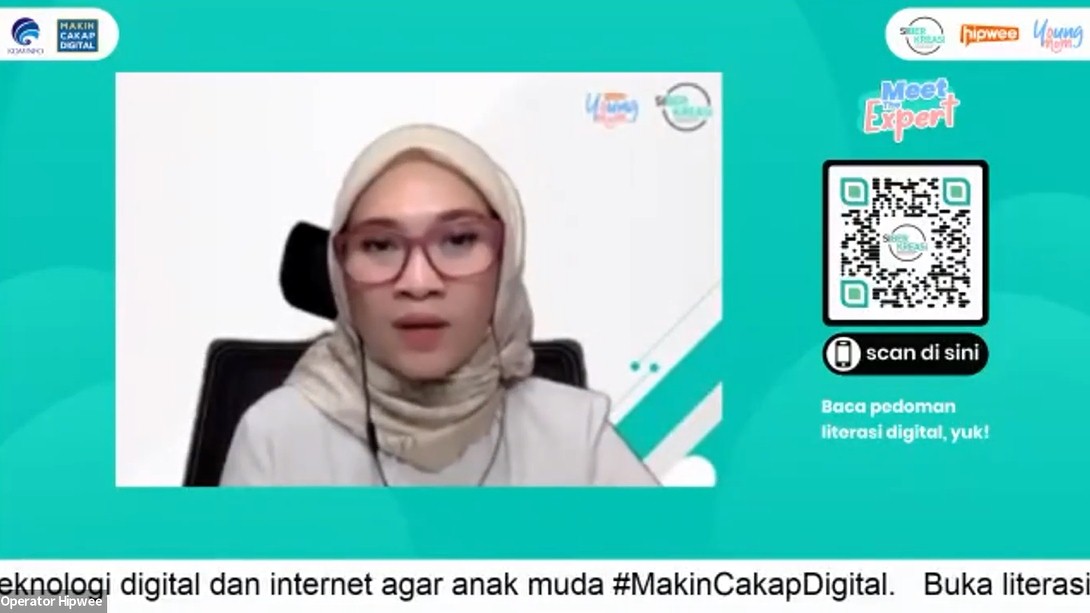 Meet the Expert #MakinCakapDigital Siberkreasi X Hipwee Bahas Peran Ibu Cegah Kecanduan Internet pada Anak