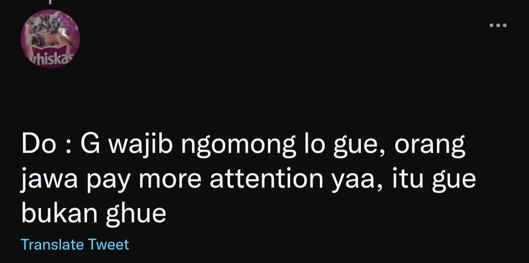 Medok ya medok aja. Nggak ada yang salah