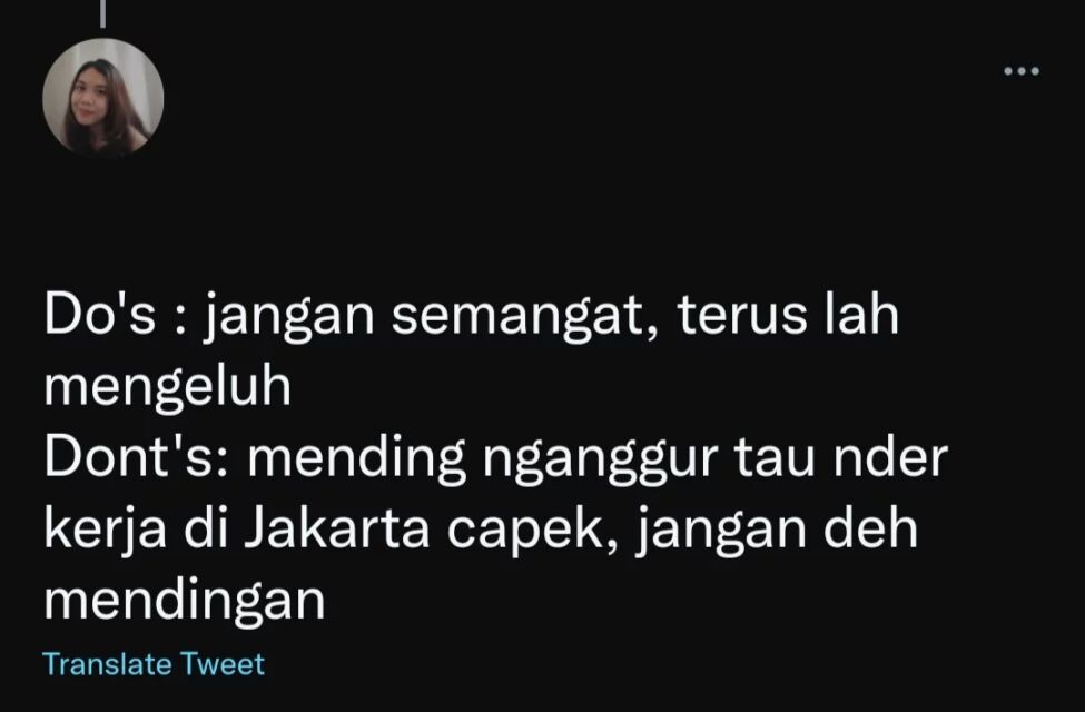 Kalau mau menderita jangan ngajak-ngajak :')