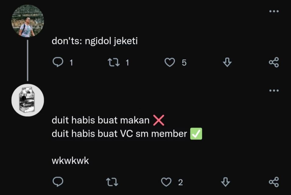 Bucin boleh, miskin jangan