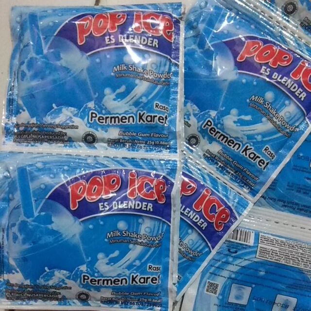 pop ice buble gum