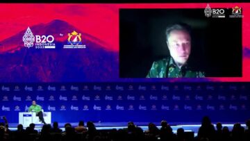 Momen Elon Musk Hadiri B20 Summit Secara Virtual Meski di Rumahnya Mati Lampu