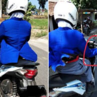 Menguak Alasan Kenapa Perempuan Kalau Nyetir Motor Tangannya Dibalik. Sebuah Misteri!