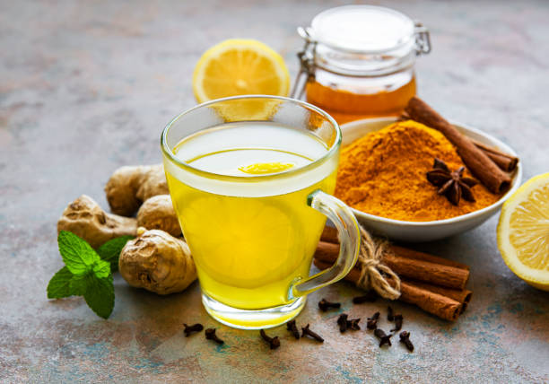 Lemon Ginger Turmeric Tea