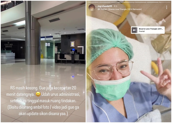 Marshanda jalani operasi tumor payudara