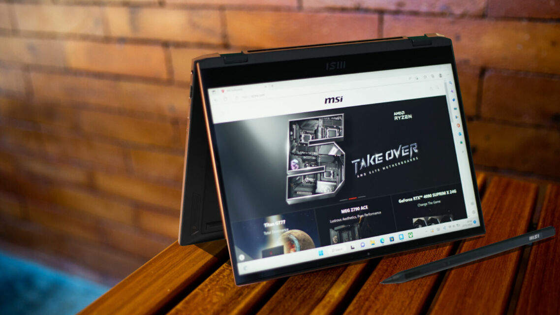 [Review] Tipis, Praktis dan Stylish Jadi Identitas Laptop MSI Summit E13 Flip Evo