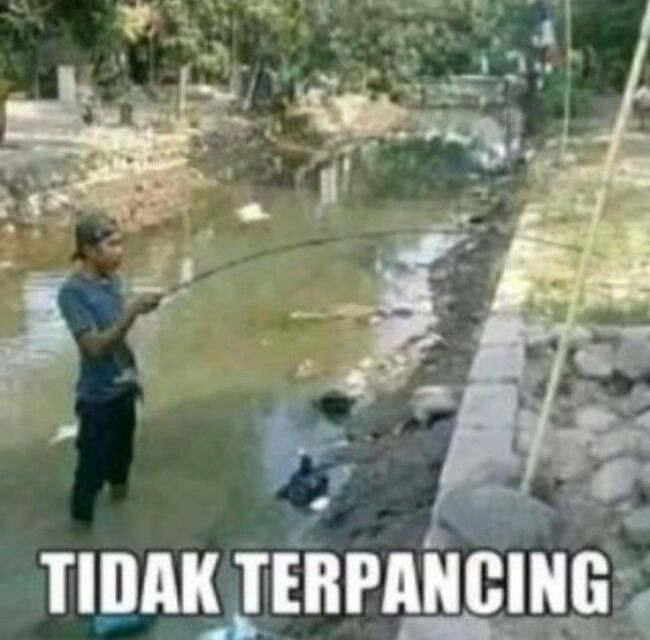 Tidak terpancing