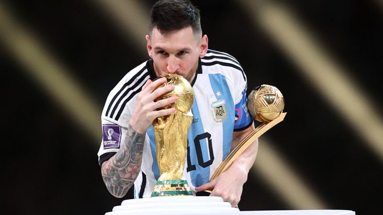 Lionel Messi pemain terbaik Piala Dunia 2022