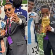 Chef Salt Bae Masuk Lapangan dan Pegang Trofi Piala Dunia 2022, FIFA Akan Ambil Langkah Tegas