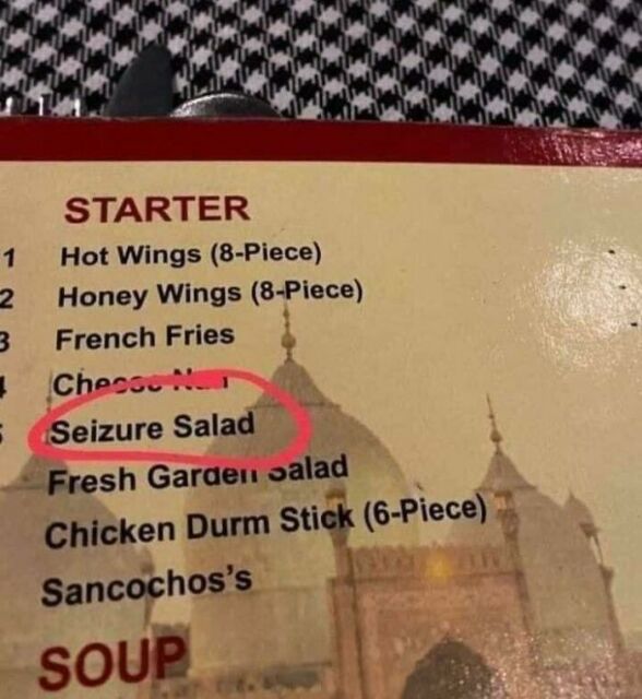 Seizure salad. Photo credit: thisiscubes