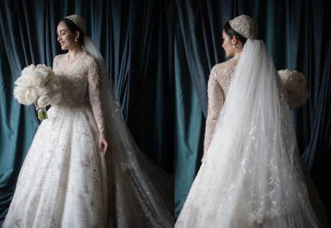 Gaun pengantin Chelsea Islan