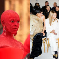 Doja Cat Tampil di Paris Fashion Week Bertabur Kristal Swarovski Merah, Dari Ujung Kepala Hingga Kaki