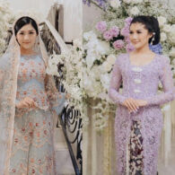 Inspirasi Kebaya Lamaran Erina Gudono, Cocok Buat Kamu yang Suka Warna Kalem