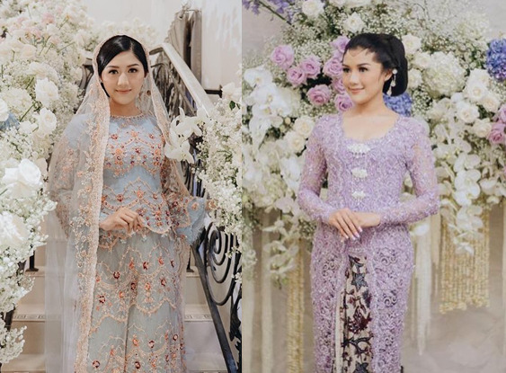 Inspirasi Kebaya Lamaran Erina Gudono, Cocok Buat Kamu yang Suka Warna Kalem