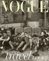 Kover majalah Vogue Korea edisi Juli 2015 - BIGBANG Photo by YeontanNews from allkpop.com