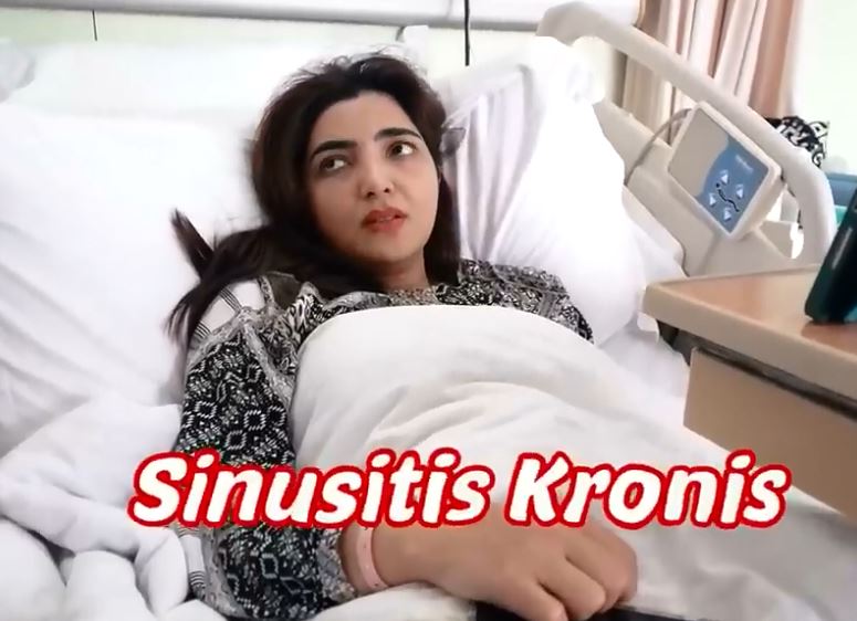 Ashanty mengidap sinusitis kronis | Credit: YouTube The Hermansyah A6