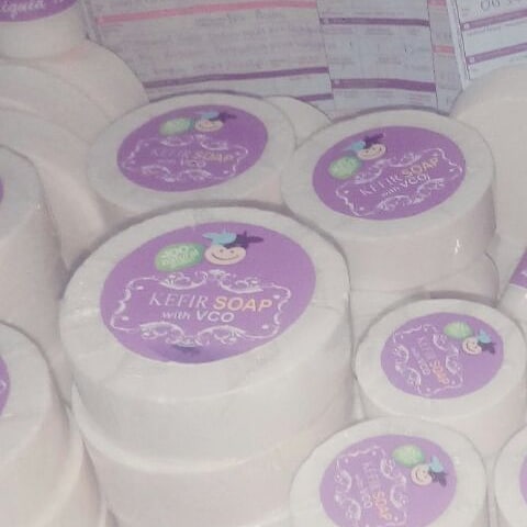 Sabun organik dari Kefir | Credit: Instagram @sabun.kefir