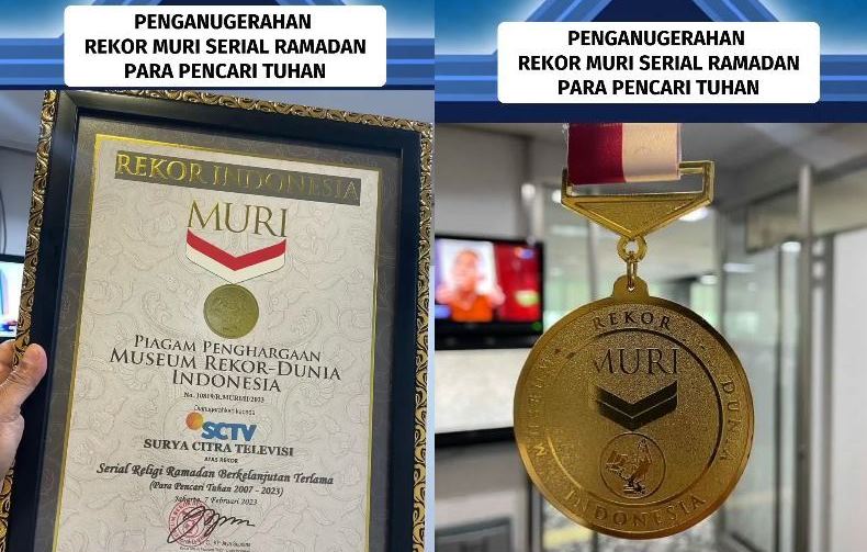 Sinetron PPT raih rekor MURI sebagai Serial Religi Ramadan Berkelanjutan Terlama