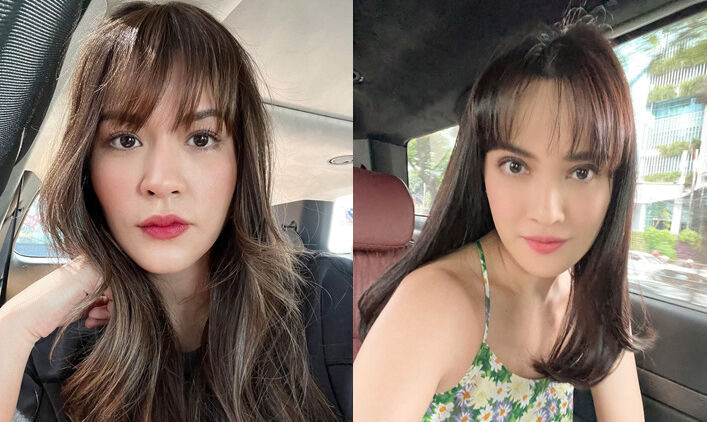 Inspirasi Gaya Rambut Berponi ala Artis Berumur, Makin Imut dan Awet Muda!