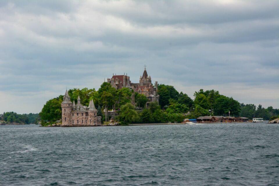 Boldt Castle di Alexandria Bay, Amerika