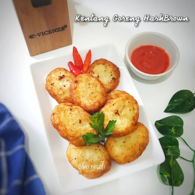 Resep kentang goreng hashbrown