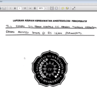 Ujian Presentasi Soca Mahasiswa prodi Keperawatan Anestesiologi UMP Purwokerto