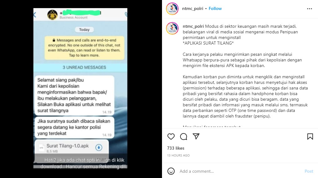 Modus penipuan surat tilang