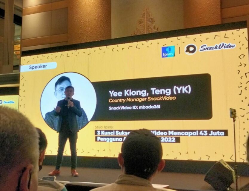 Teng Yee Klong. Country Manager SnackVideo Indonesia