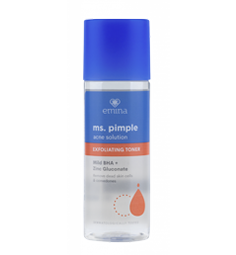 Emina Ms Pimple Acne Solution Exfoliating Toner