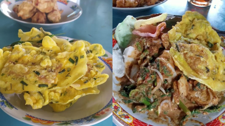 Kuliner plant-based Lotek & Rujak Bu Jami Brug Menceng