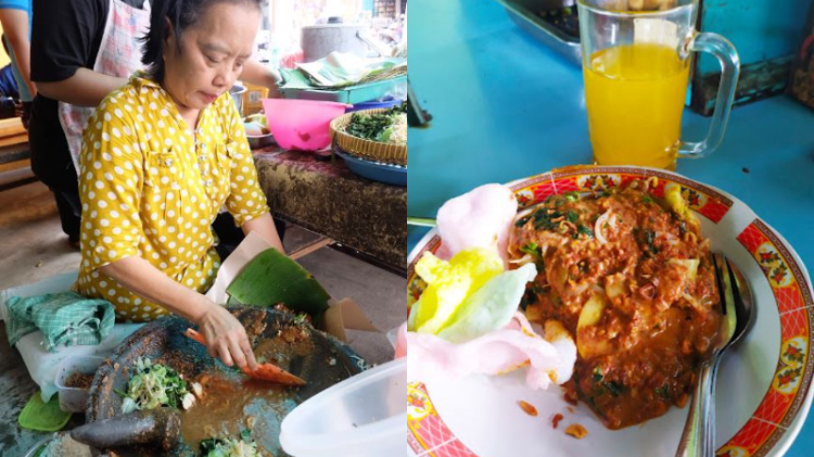 Kuliner plant-based Lotek & Rujak Bu Jami Brug Menceng