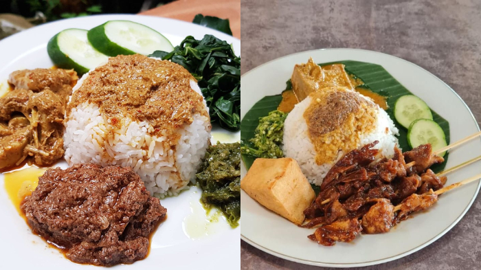 kuliner plant based padang vegan damai