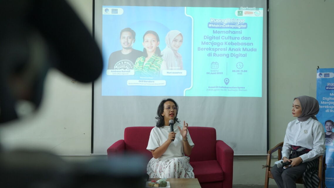 Ruang Belajar #MakinCakapDigital Siberkreasi X Hipwee Bahas Cara Pahami Digital Culture dan Jaga Kebebasan Ekspresi Anak Muda di Ruang Digital