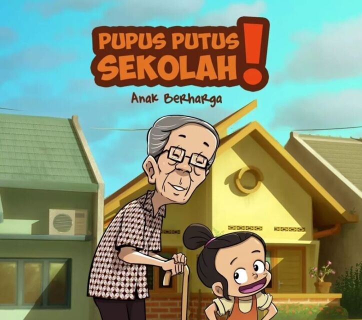 Webtoon Pupus Putus Sekolah (Sumber: Instagram.com/kurniaharta)