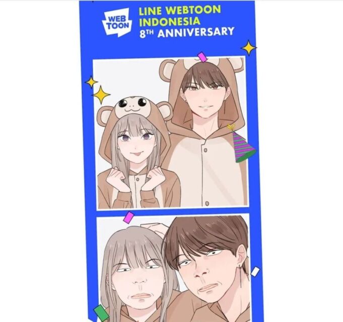 Webtoon Otenba (Sumber: Instagram.com/dihocchi)