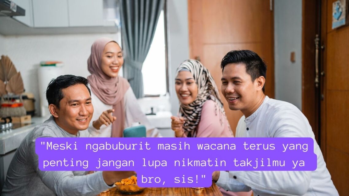 ucapan selamat berbuka puasa lucu