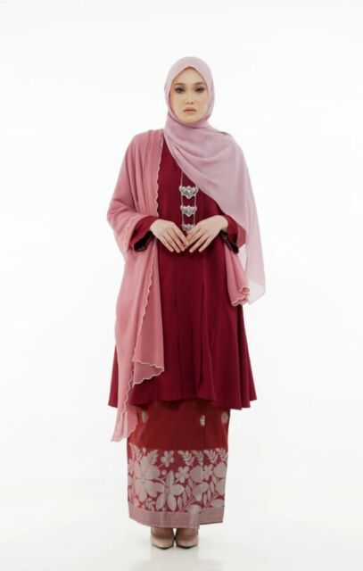 baju maroon jilbab warna apa