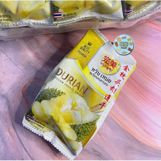 wan mei durian khas thailand