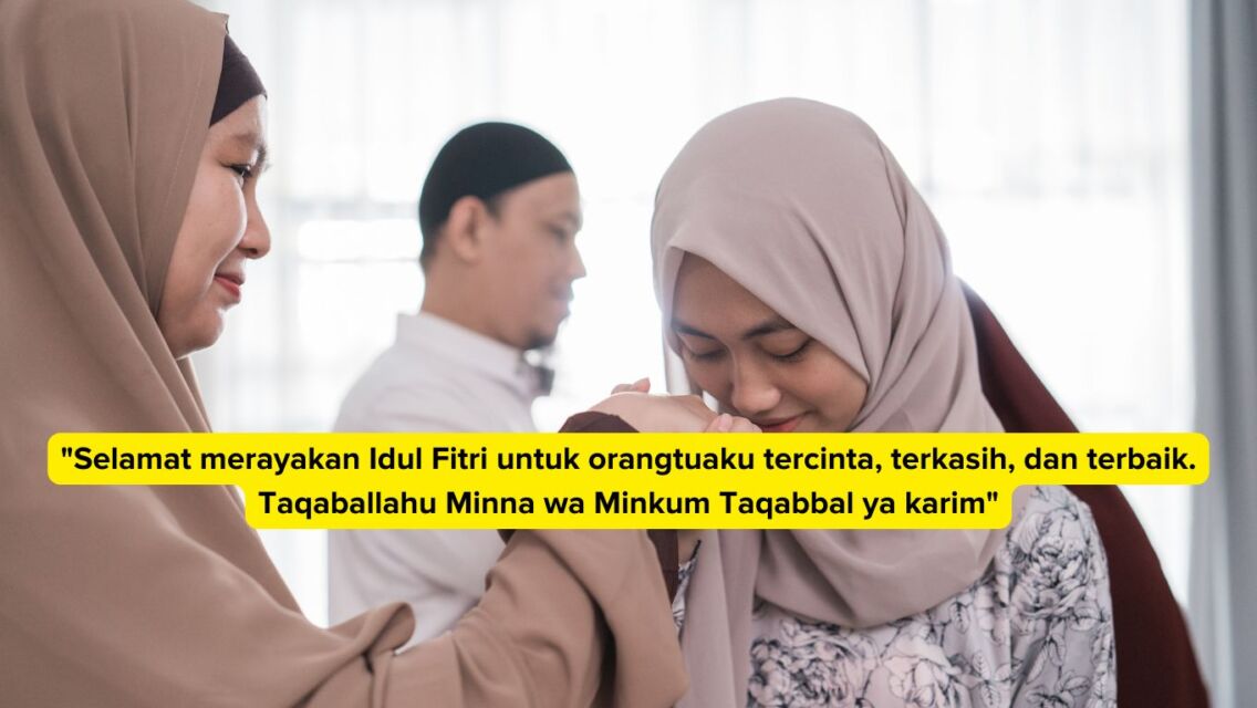 contoh ucapan lebaran yang simple