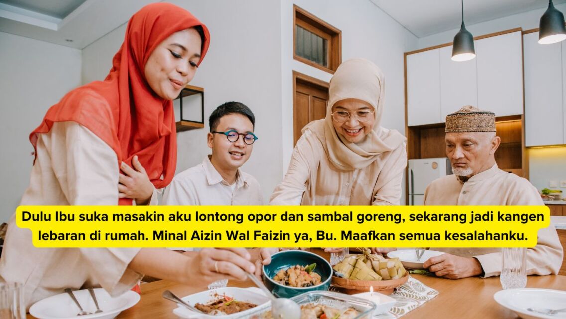 ucapan hari raya idul fitri untuk orang tua yang jauh