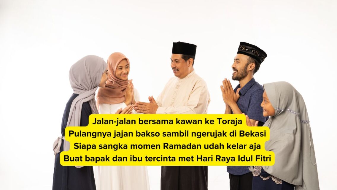 ucapan hari raya idul fitri untuk orang tua humoris