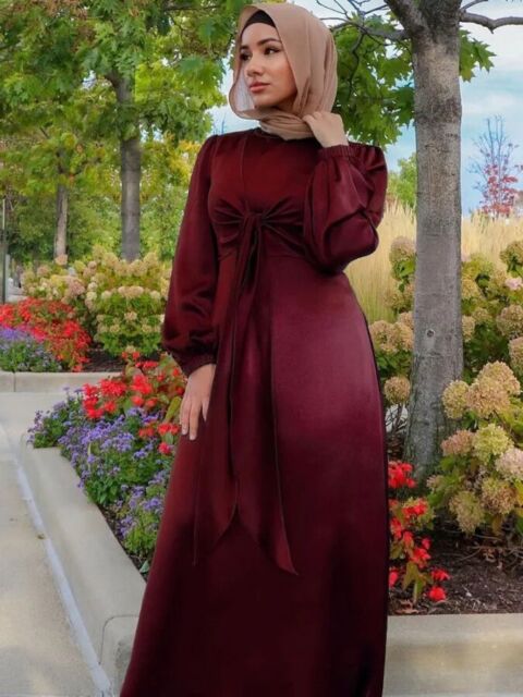 ootd baju maroon hijab