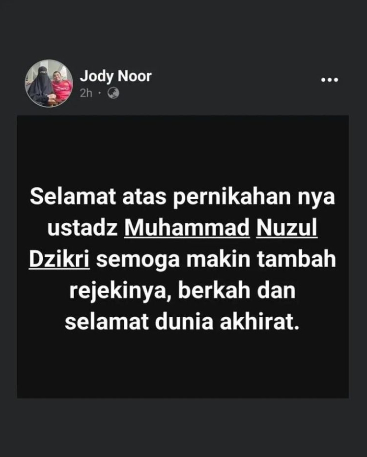 Sempat Bikin Heboh, Kabar Laudya Cynthia Bella Menikah dengan Ustaz Nuzul Dzikri Ternyata Hoax