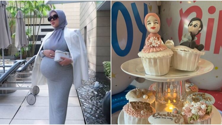 Lahiran Tinggal Menghitung Hari, Syahrini Menangis Terharu Dapat Kejutan ala Baby Shower dari Para Sahabat