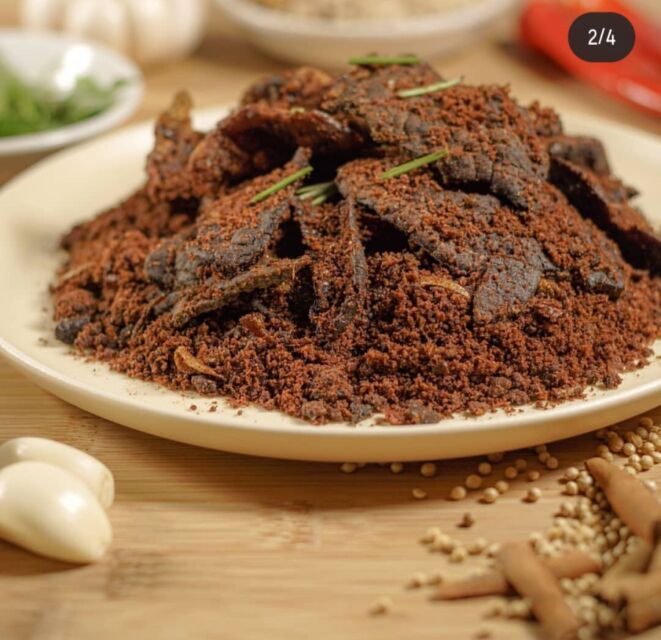 dry rendang - padang specialty