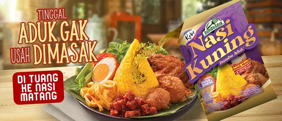 Bumbu Nasi Kuning Instan yang Enak, Pakai Ini Aja Bun! Rempahnya Berasa