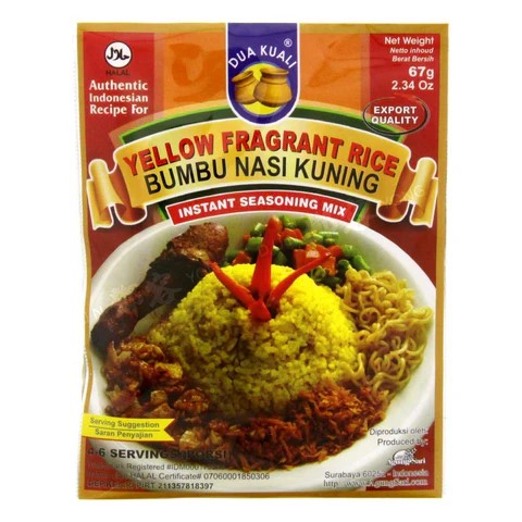 Bumbu Nasi Kuning Instan yang Enak, Pakai Ini Aja Bun! Rempahnya Berasa